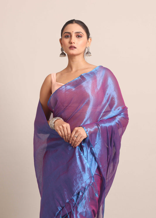 AMREEN(TISSUE SILK) (READY TO WEAR)